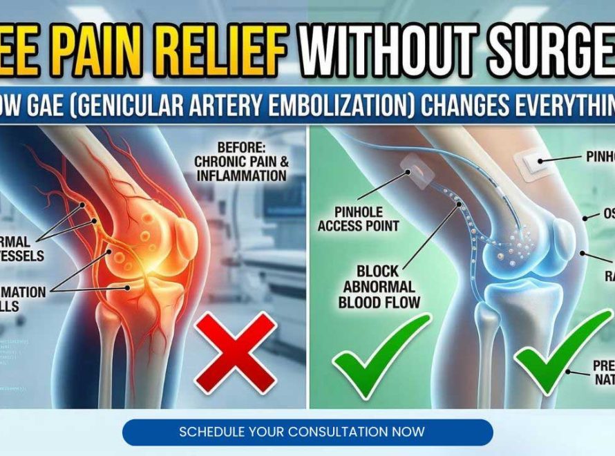 Genicular Artery Embolization: Non-Surgical Knee Pain Relief