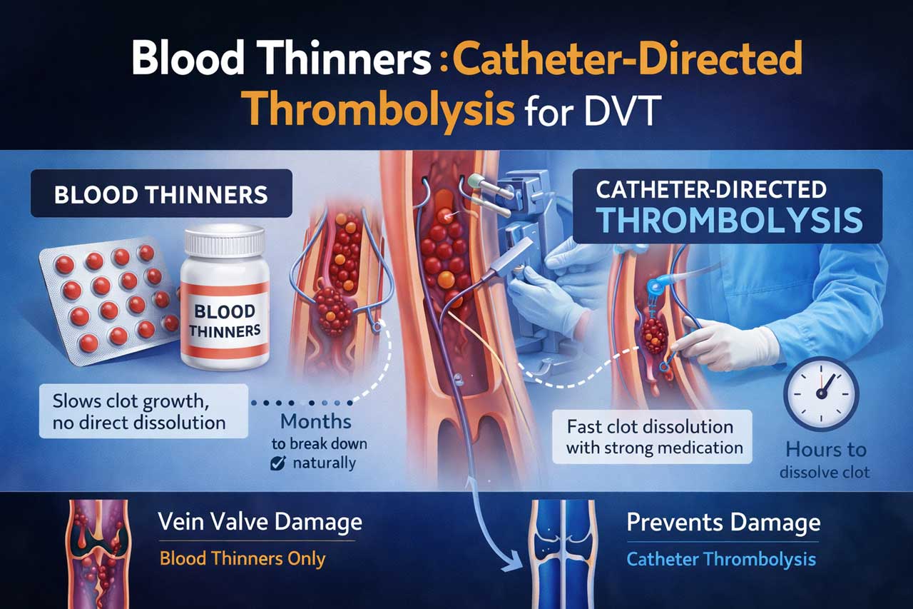 Blood Thinners vs. CDT for DVT Treatment