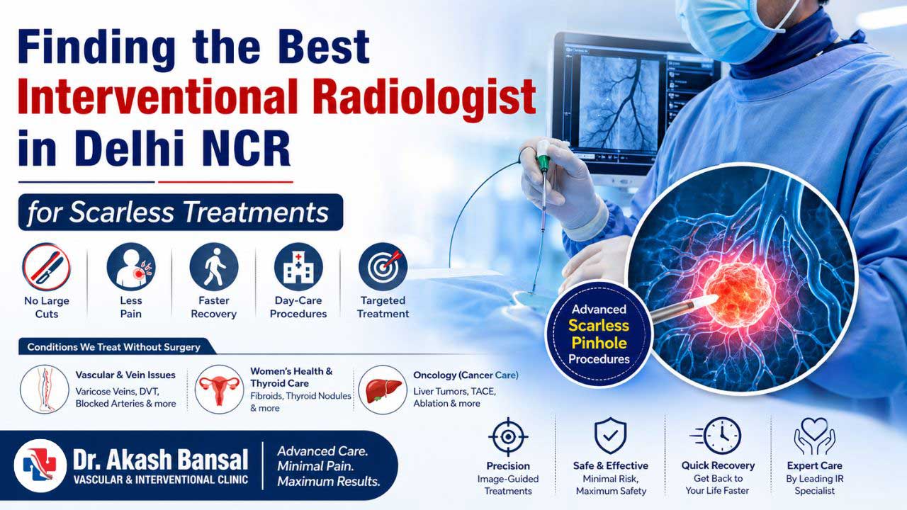Best Interventional Radiologist in Delhi NCR | Scarless Care
