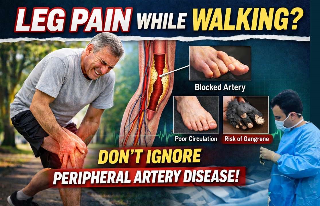 Leg Pain While Walking? Why It Could Be PAD (Treatment)