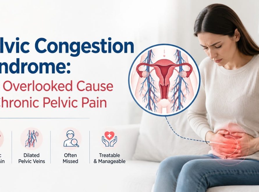Pelvic Congestion Syndrome causing chronic pelvic pain